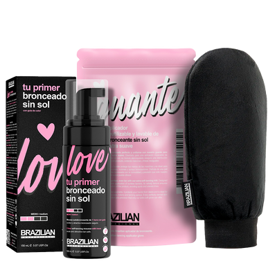 Kit autobronceante para rostro y cuerpo Brazilian Love