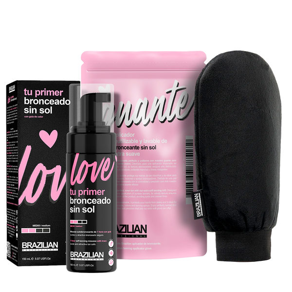 Kit autobronceante para rostro y cuerpo Brazilian Love